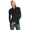 2023 Ariat Womens Lowell 2.0 1/4 Zip Base Layer 10046603 - Black Colour Black -Equestrian Clothing Sales 202320Ariat20Womens20Lowell2020201420Zip20Base20Layer201004660320 20Black20Main.700x700