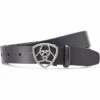 2023 Ariat Womens The Shield Belt 10043947 - Black Colour Black -Equestrian Clothing Sales 202320Ariat20Womens20The20Shield20Belt201004394720 20Black20Main.700x700