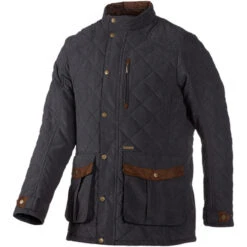 2023 Baleno Mens Goodwood Quilted Jacket 918BB8 - Navy Blue