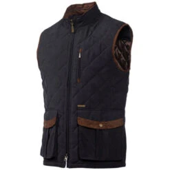 2023 Baleno Mens Thames Fleece Gilet 912BB8PP - Navy Blue