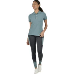 2023 Dublin Womens Curve Lauren Short Sleeve Polo Shirt 101850 - Sage