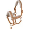 2023 Eskadron Platinum Double Pin Metallic Faux Leather Headcollar 420839851641 - Cognac -Equestrian Clothing Sales 202320Eskadron20Platinum20Double20Pin20Metallic20Faux20Leather20Headcollar2042083985164120 20Cognac.700x700
