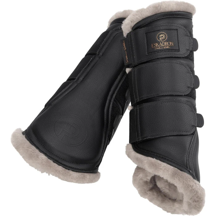 2023 Eskadron Platinum Faux Leather Tendon Boots 555039853290 - Black Colour Black 3 2023 Eskadron Platinum Faux Leather Tendon Boots 555039853290 - Black Colour Black