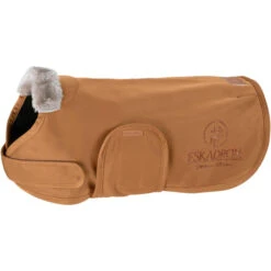 2023 Eskadron Platinum Softshell Dog Coat 180539331640 - Cognac