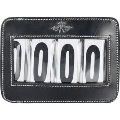 2023 HV Polo Legacy Leather Competition Number 3403093500 - Black Colour Black