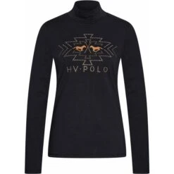 2023 HV Polo Lindsey Turtleneck 0403493451 - Black