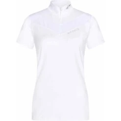 2023 HV Polo Womens Alexa Competition Shirt 203093504 - Optical White Colour Optical White