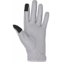 2023 HV Polo Womens Charly Riding Gloves 207083506 - Grey Colour Grey -Equestrian Clothing Sales 202320HV20Polo20Womens20Charly20Riding20Gloves2020708350620 20grey 20back.700x700