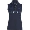 2023 HV Polo Womens Favouritas Sleeveless Polo Shirt 403093416 - Navy Metallic -Equestrian Clothing Sales 202320HV20Polo20Womens20Favouritas20Sleeveless20Polo20Shirt2040309341620 20Navy20Metallic20main.700x700