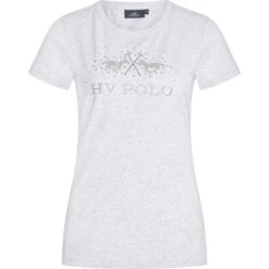 2023 HV Polo Womens Lola T-Shirt 403093519 - Grey Heather