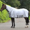 2023 Hy Equestrian StormX Original Gladiator Fly Rug 2678 - White / Grey -Equestrian Clothing Sales 202320Hy20Equestrian20StormX20Original20Gladiator20Fly20Rug20267820 20White20Grey.700x700