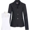 2023 Imperial Riding Womens Air Mesh Brilliant Competition Blazer & Triumph Sleeveless Competition Top CBCT24 - Black / White -Equestrian Clothing Sales 202320Imperial20Riding20Womens20Air20Mesh20Brilliant20Competition20Blazer2020Triumph20Sleeveless20Competition20Top20CBCT2420 20Black2020White20Main.700x700