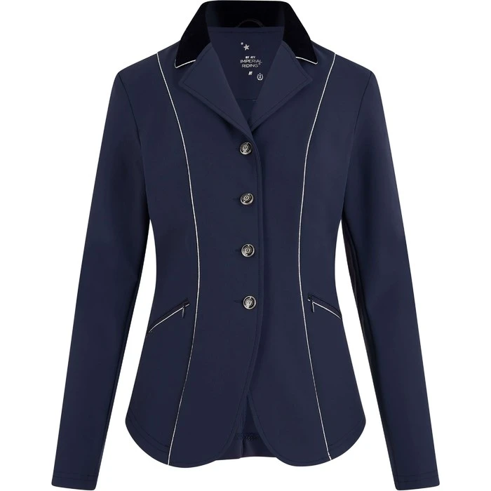 2023 Imperial Riding Womens Expactacular Competition Jacket KL30120001 - Navy Colour Navy 3 2023 Imperial Riding Womens Expactacular Competition Jacket KL30120001 - Navy Colour Navy