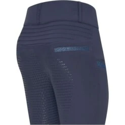 2023 Imperial Riding Womens Shiny Sparks Full Grip Riding Tights KL44322008 - Navy Colour Navy -Equestrian Clothing Sales 202320Imperial20Riding20Womens20Shiny20Sparks20Full20Grip20Riding20Tights20KL4432200820 20Navy20Close20Up.700x700