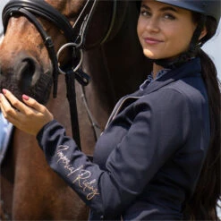 2023 Imperial Riding Womens Sporty Sparks Jacket KL34123000 - Navy -Equestrian Clothing Sales 202320Imperial20Riding20Womens20Sporty20Sparks20Jacket20KL3412300020 20Navy20Lifestyle.700x700