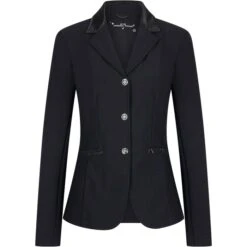 2023 Imperial Riding Womens Vive Capone Competition Blazer KL30123001 - Black / Gun Metal Colour Black/Gun Metal