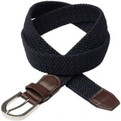 2023 Mountain Horse MH Tri-Colour Belt 8113010051 - Navy Colour Navy