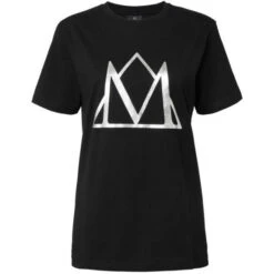 2023 Mountain Horse Womens MH Silver Tee 45460100 - Black