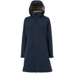 2023 Mountain Horse Womens Stella Softshell Parka Coat 33250 - Navy Colour Navy
