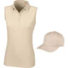 2023 Pikeur Womens Jarla Sleeveless Polo Shirt & Cap For £10 Bundle - Vanilla Cream / Beige / Ivory -Equestrian Clothing Sales 202320Pikeur20Womens20Jarla20Sleeveless20Polo20Shirt2020Get20Womens20Cap20for201020Bundle20 20Vanilla20Cream2020Beige2020Ivory20Main.700x700