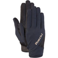 2023 Roeckl Womens Mareno Riding Gloves 310016- Black Colour Black