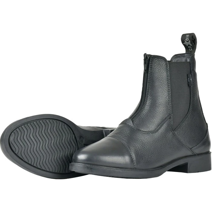 2023 Saxon Childrens Allyn Zip Paddock Boots 1019373 - Black Colour Black 3 2023 Saxon Childrens Allyn Zip Paddock Boots 1019373 - Black Colour Black