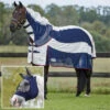 2023 Weatherbeeta Breeze Fly Rug With FREE Fly Mask WFRFM1 - White / Navy -Equestrian Clothing Sales 202320Weatherbeeta20Breeze20Fly20Rug2020Free20Fly20Mask20Bundle20WFRFM120 20White2020Navy.700x700