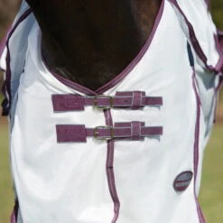 2023 Weatherbeeta Comfitec Essential Mesh II Combo Neck Fly Rug 1000441166 - White / Maroon / Grey Colour Grey/White/Maroon -Equestrian Clothing Sales 202320Weatherbeeta20Comfitec20Essential20Mesh20II20Combo20Neck20100044116620 20WhiteMarron2020Grey20close.700x700