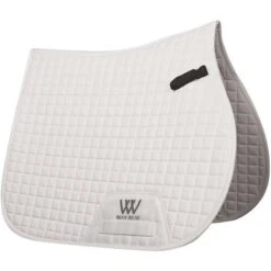 2023 Woof Wear Pony Pro General Purpose Saddle Pad WS0028-WHWH-PON - White Colour White