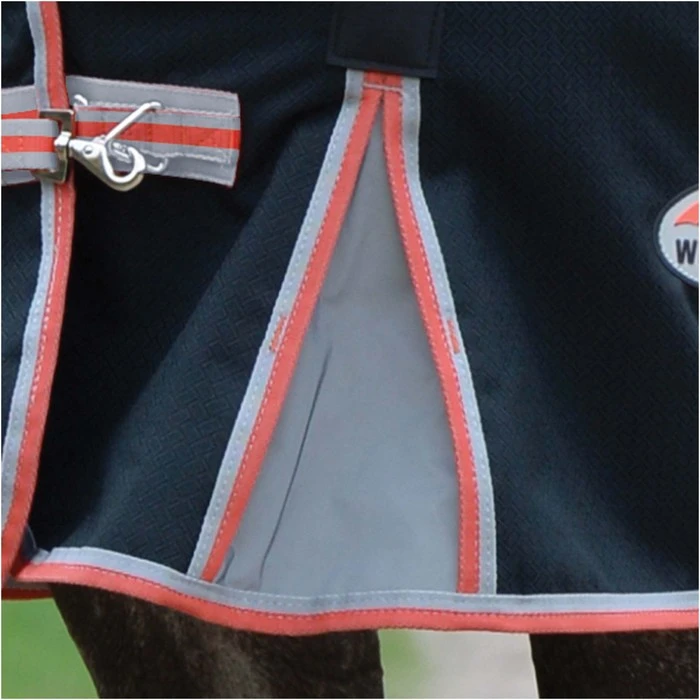 2022 Weatherbeeta Comfitec Premier & Therapy-Tec Medium Detach-A-Neck Turnout Rug - Black / Red 6 2022 Weatherbeeta Comfitec Premier & Therapy-Tec Medium Detach-A-Neck Turnout Rug - Black / Red - Image 4