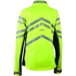 2022 Weatherbeeta Unisex Reflective Lightweight Waterproof Jacket With FREE Reflective Ear Bonnet - Hi Vis Yellow -Equestrian Clothing Sales 2550 202220Weatherbeeta20Unisex20Reflective20Lightweight20Waterproof20Jacket20100526720 20Hi20Vis20Yellow20Back.700x700 1