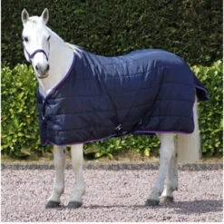 Hy Equestrian Signature 100g Standard Neck Rug - Navy Colour Navy