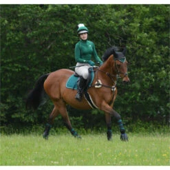 2022 Woof Wear Close Contact Saddle Cloth WS0003 - British Racing Green Colour British Racing Green -Equestrian Clothing Sales 2851 DSC 0647.700x700