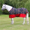 Hy Equestrian StormX Original Standard Neck Turnout Rug - Navy / Red 1 Hy Equestrian StormX Original Standard Neck Turnout Rug - Navy / Red -Equestrian Clothing Sales 3287 1.700x700