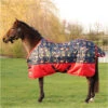 Hy Equestrian StormX Original 100 Standard Neck Rug - Navy / Red -Equestrian Clothing Sales 3289.700x700