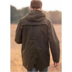 2021 Alan Paine Men's Fernley Parka FERGPAR - Woodland Colour Woodland 7 2021 Alan Paine Men's Fernley Parka FERGPAR - Woodland Colour Woodland -Equestrian Clothing Sales 3631 CJ118 Alan Paine Fernely mens waterproof parka woodland rear.700x700