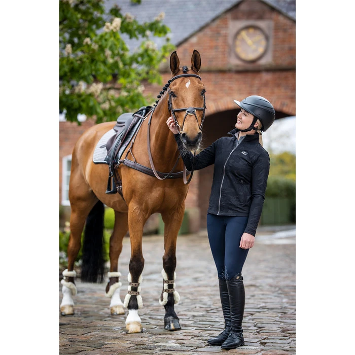 Charles Owen Luna Wide Peak Helmet & Headband LUNAWPBMBM - Black Matt 5 Charles Owen Luna Wide Peak Helmet & Headband LUNAWPBMBM - Black Matt - Image 3