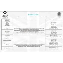 Charles Owen Luna Wide Peak Helmet & Headband LUNAWPBMBM - Black Matt 11 Charles Owen Luna Wide Peak Helmet & Headband LUNAWPBMBM - Black Matt -Equestrian Clothing Sales 3737 headband20guide20CO.700x700