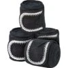 2022 Weatherbeeta Fleece Bling Bandage 4 Pack 1002758001 - Black 2 2022 Weatherbeeta Fleece Bling Bandage 4 Pack 1002758001 - Black -Equestrian Clothing Sales 3937 1.700x700