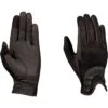 2022 Dublin Pull On Glitter Mesh Back Riding Gloves 1002962002 - Black -Equestrian Clothing Sales 3945 2.700x700