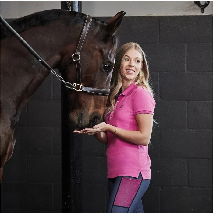 2022 Dublin Womens Lily Cap Sleeve Polo 1000385 - Red Violet Colour Red Violet 5 2022 Dublin Womens Lily Cap Sleeve Polo 1000385 - Red Violet Colour Red Violet - Image 3