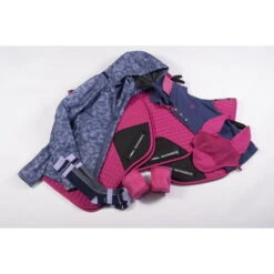 2023 Weatherbeeta Prime Ear Bonnet 1000071 - Red Violet Colour Red Violet -Equestrian Clothing Sales 4017 SS22 Blueberry RedViolet WB Prime DB Apparel Flatlay.700x700