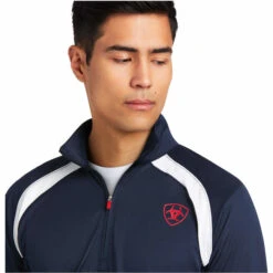 2022 Ariat Mens Sunstopper 1/4 Zip Baselayer 10039183 - Team -Equestrian Clothing Sales 4120 4120 4.700x700