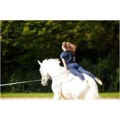 2022 Ariat Womens Ascent Crew Short Sleeve Baselayer 10039199 - Navy -Equestrian Clothing Sales 4127 S21 WMS ENGL Germany AE G5A1235 RTL.700x700