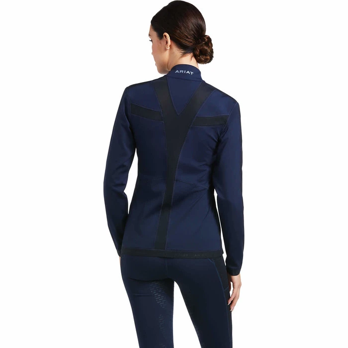 2022 Ariat Womens Ascent Full Zip 10039436 - Navy 4 2022 Ariat Womens Ascent Full Zip 10039436 - Navy - Image 2