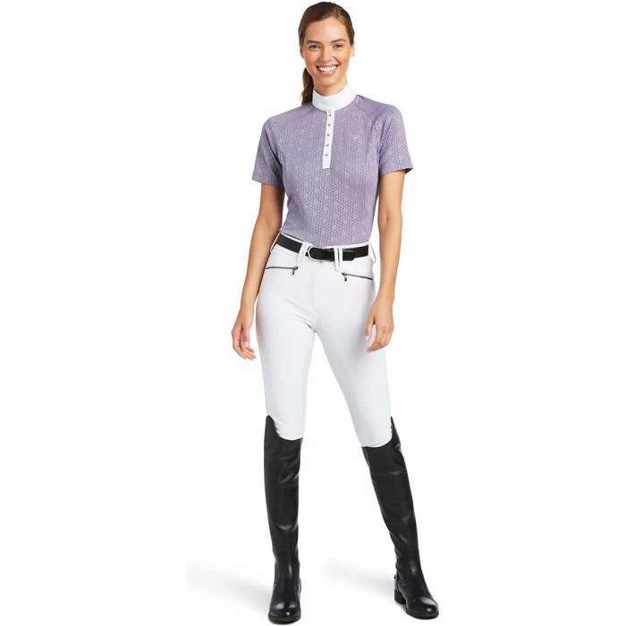 2022 Ariat Womens Showstopper 3.0 Show Shirt 10039446 - Dusk 5 2022 Ariat Womens Showstopper 3.0 Show Shirt 10039446 - Dusk - Image 3