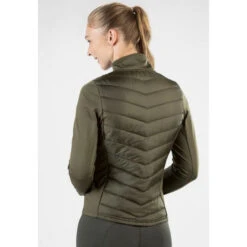 2022 HKM Womens Prag Style Jersey / Nylon Riding Jacket 11315 - Olive Green -Equestrian Clothing Sales 4298 Screenshot202022 03 1720at2010 26 2120Kurtka20damska20HKM20Prag20style20oliwkowa.700x700