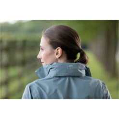 2022 HKM Womens Rainy Day Rain Jacket 12731 - Sage -Equestrian Clothing Sales 4307 12731 5412 5.700x700