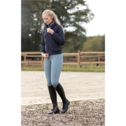 2022 HKM Womens Monaco Style Reversible Blouson 13135 - Dark Blue / Sage -Equestrian Clothing Sales 4310 13135 695513174 5412 1.700x700