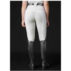 2022 Mountain Horse Womens Diana Clarino Full Seat Breeches 053240200 - White Colour White -Equestrian Clothing Sales 4353 diana white back.700x700